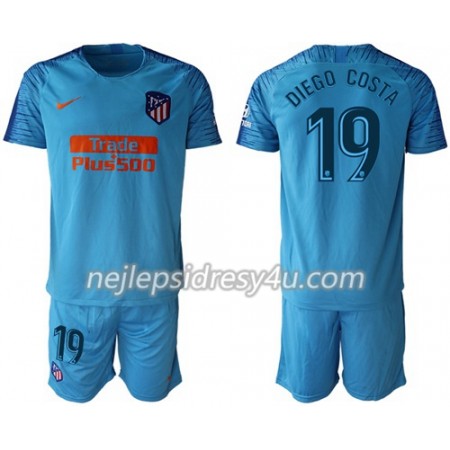 Fotbalový Dres Atlético Madrid Diego Costa 19 Dětské Venkovní 2018/19